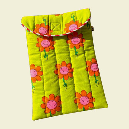 Retro Blossom - Puffy Laptop Sleeve 13"/14"